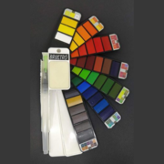 Brustro Artists' Watercolor Pans | Pack of 42 Colors